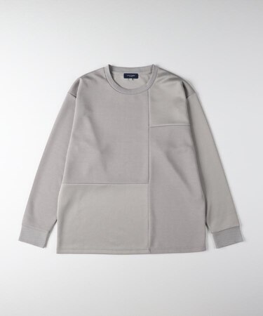 BACK NUMBER(バックナンバー)【メンズ】TRPU同色切替ロングスリーブTシャツ