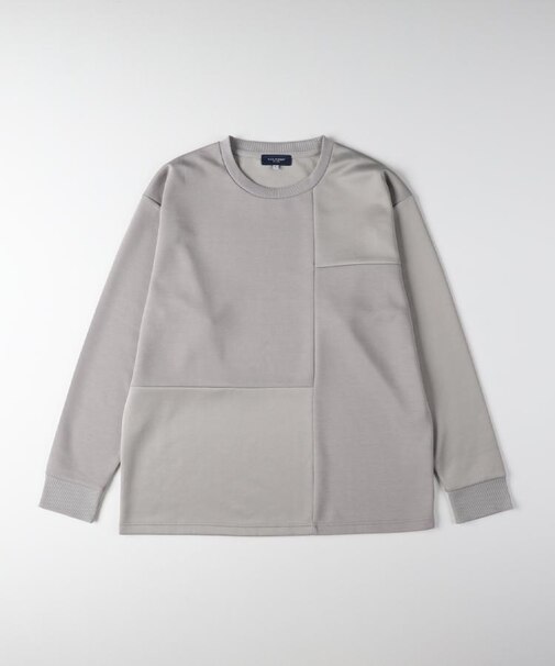 BACK NUMBER(バックナンバー)【メンズ】TRPU同色切替ロングスリーブTシャツ