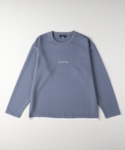 BACK NUMBER(バックナンバー)【メンズ】TRPU胸ロゴプリントロングスリーブTシャツ