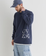 BACK NUMBER(バックナンバー)【メンズ】グラフィックロゴロングスリーブTシャツ