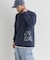 BACK NUMBER(バックナンバー)【メンズ】グラフィックロゴロングスリーブTシャツ