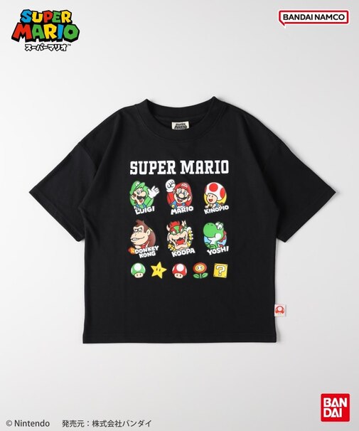 マリオプリントTシャツ