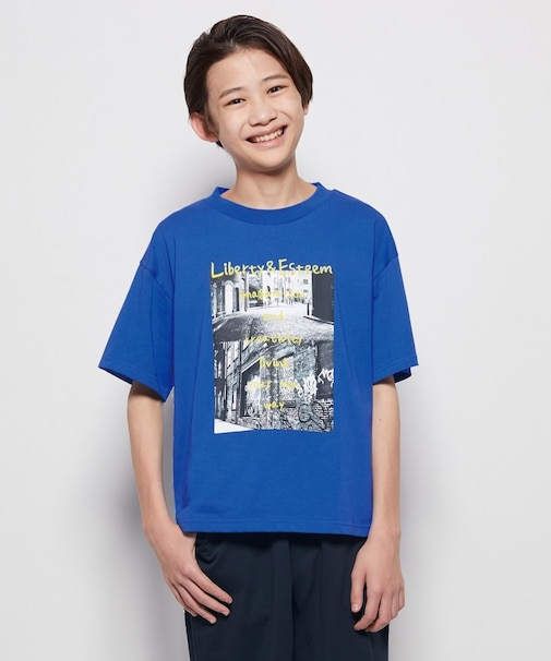 Refurbish(リファービッシュ)接触冷感プリントTシャツ