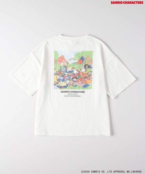 Other(ソノタ)「サンリオキャラクターズ」バックプリントTシャツ