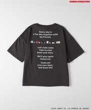 Other(ソノタ)「サンリオキャラクターズ」バックプリントＴシャツ