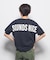 Refurbish(リファービッシュ)バックプリントフットボール切り替えTシャツ