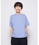 Refurbish(リファービッシュ)バックプリントフットボール切り替えTシャツ