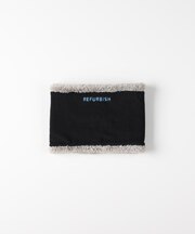 Refurbish(リファービッシュ)【キッズ】ロゴ刺繍ネックウォーマー