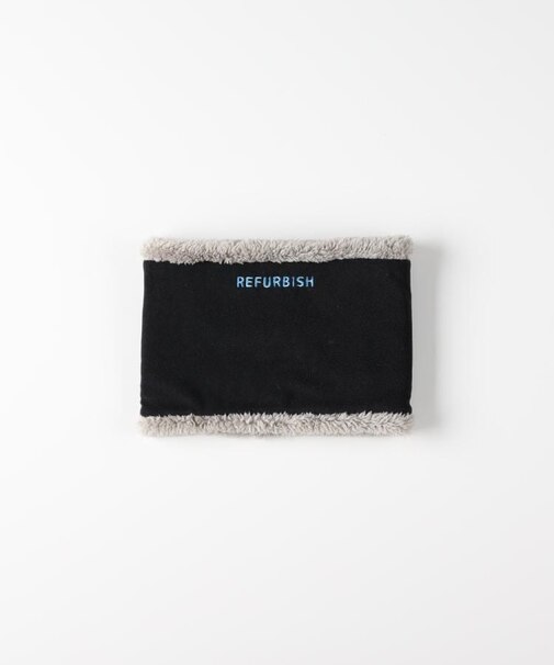 Refurbish(リファービッシュ)【キッズ】ロゴ刺繍ネックウォーマー