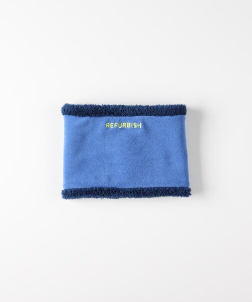 Refurbish(リファービッシュ)【キッズ】ロゴ刺繍ネックウォーマー
