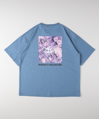 CAMP7(キャンプ7)バックスクエアロゴTシャツ