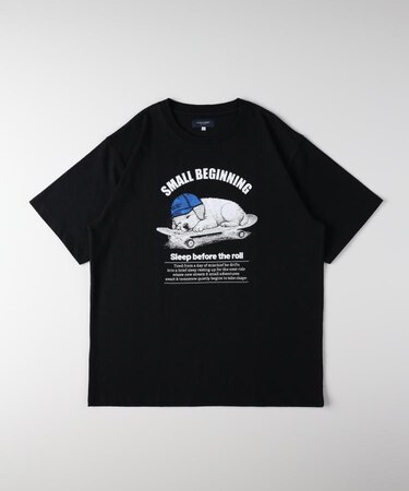 BACK NUMBER(バックナンバー)アニマルプリント半袖Tシャツ