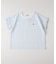 VIVIAN BLUE(ヴィヴィアンブルー)ボーダープリントフリルＴシャツ