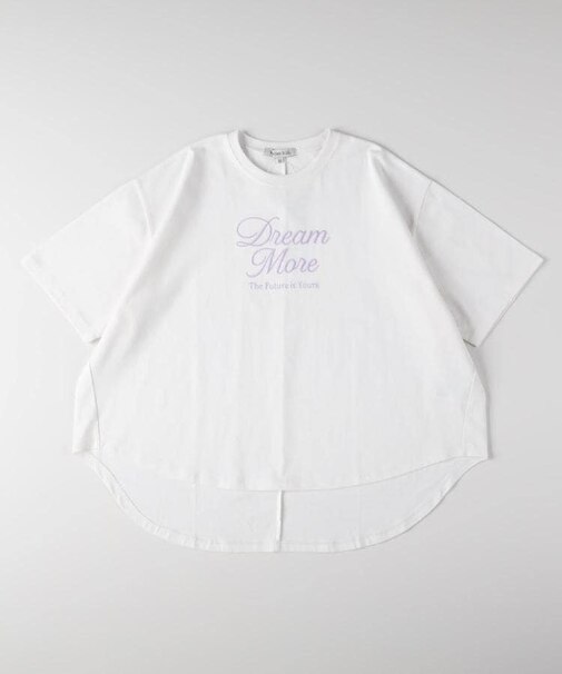 VIVIAN BLUE(ヴィヴィアンブルー)前後差ドルマンプリントＴシャツ