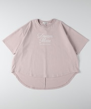 VIVIAN BLUE(ヴィヴィアンブルー)前後差ドルマンプリントＴシャツ