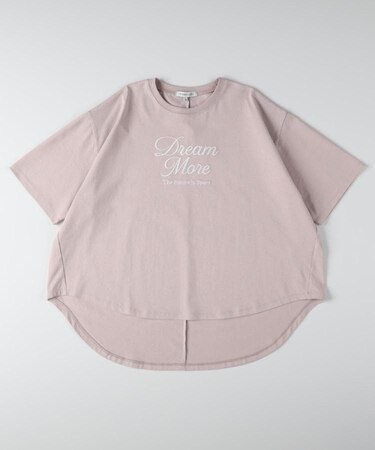 VIVIAN BLUE(ヴィヴィアンブルー)前後差ドルマンプリントＴシャツ