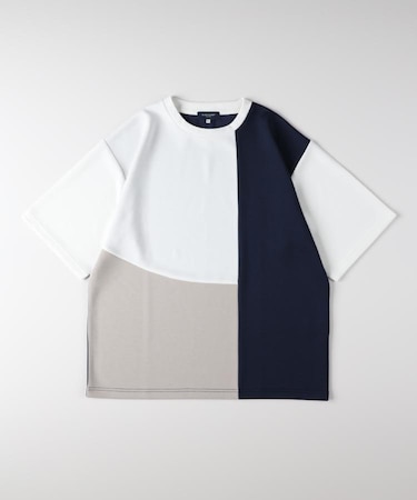 BACK NUMBER(バックナンバー)ダンボール切替半袖Tシャツ