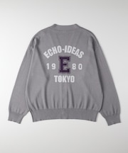 Other(ソノタ)【メンズ】ジャガードバックロゴニットカーディガン