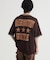 Refurbish(リファービッシュ)グラフィックロゴジャガードニットＴシャツ
