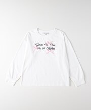 VIVIAN BLUE(ヴィヴィアンブルー)【キッズ】ロゴデザイン長袖Tシャツ