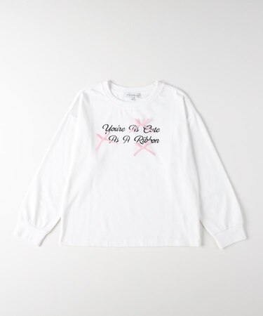 VIVIAN BLUE(ヴィヴィアンブルー)【キッズ】ロゴデザイン長袖Tシャツ