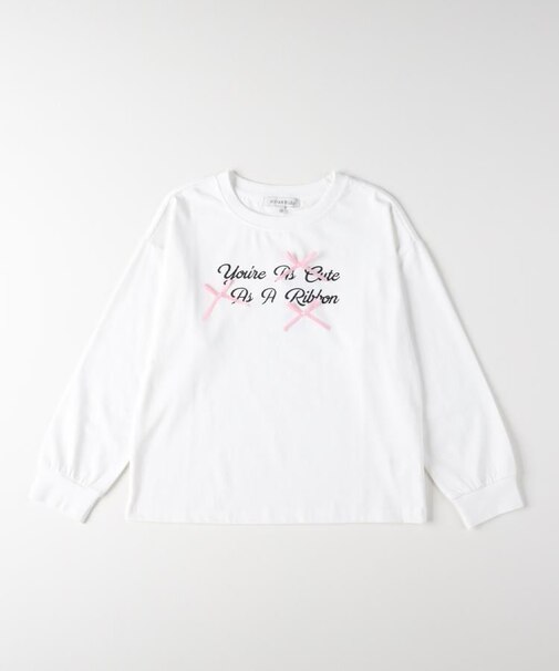 VIVIAN BLUE(ヴィヴィアンブルー)【キッズ】ロゴデザイン長袖Tシャツ