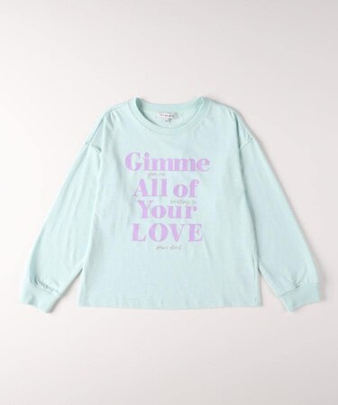 VIVIAN BLUE(ヴィヴィアンブルー)【キッズ】ロゴデザイン長袖Tシャツ