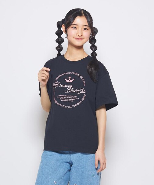 VIVIAN BLUE(ヴィヴィアンブルー)ロゴプリントＴシャツ