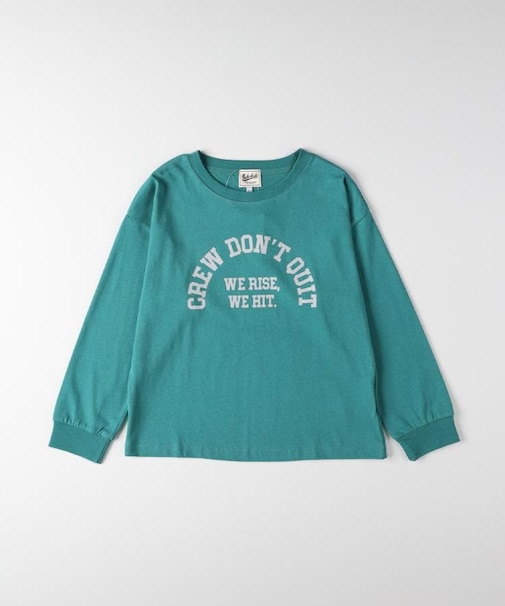 Refurbish(リファービッシュ)【キッズ】ロゴデザイン長袖Tシャツ