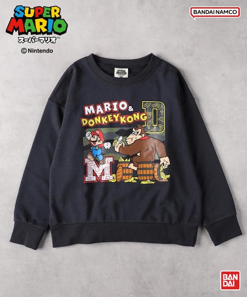 MARIO(マリオ)【キッズ】プリントスウェット