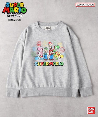 MARIO(マリオ)【キッズ】プリントスウェット