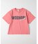 Refurbish(リファービッシュ)ビッグロゴプリントワンポイント刺繍Tシャツ