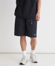 CAMP7(キャンプ7)ナイロンベルト付きショートパンツ