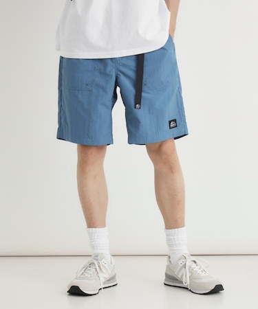 CAMP7(キャンプ7)ナイロンベルト付きショートパンツ