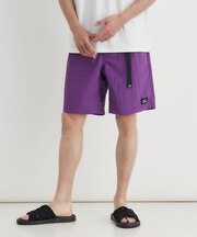 CAMP7(キャンプ7)ナイロンベルト付きショートパンツ