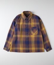 BACK NUMBER(バックナンバー)【メンズ】オーバーサイズチェックシャツジャケット