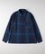 BACK NUMBER(バックナンバー)【メンズ】オーバーサイズチェックシャツジャケット