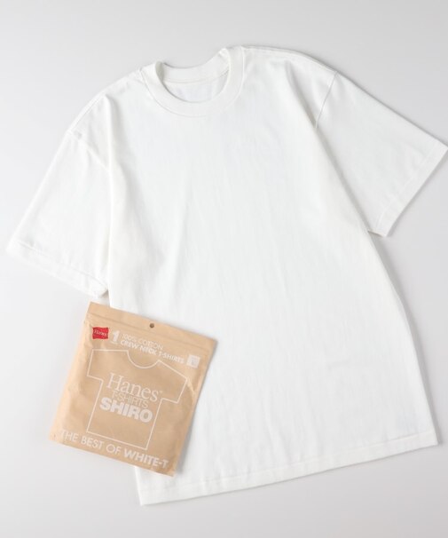 【XXLサイズ】SHIRO クルーネック半袖Tシャツ