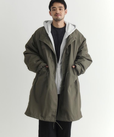 BACK NUMBER(バックナンバー)【メンズ】【コスパ最強】ライナー付きモッズコート