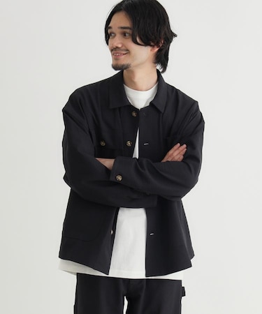 BACK NUMBER(バックナンバー)ダックライクシャツジャケット