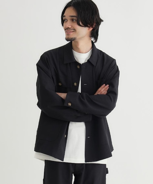 BACK NUMBER(バックナンバー)ダックライクシャツジャケット