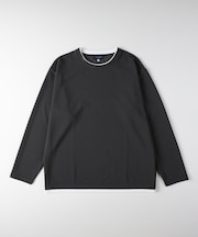 BACK NUMBER(バックナンバー)【メンズ】リップルフェイクレイヤードロングスリーブTシャツ