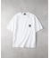CAMP7(キャンプ7)【メンズ】ロゴワッペン胸ポケットTシャツ