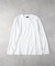 BACK NUMBER(バックナンバー)【メンズ】【店舗で人気】【さらっと心地良い】シルケット加工ロングスリーブTシャツ(遮熱・接触冷感)