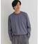 BACK NUMBER(バックナンバー)【メンズ】【店舗で人気】【さらっと心地良い】シルケット加工ロングスリーブTシャツ(遮熱・接触冷感)