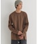 BACK NUMBER(バックナンバー)【メンズ】【店舗で人気】【さらっと心地良い】シルケット加工ロングスリーブTシャツ(遮熱・接触冷感)