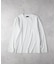 BACK NUMBER(バックナンバー)【メンズ】【店舗で人気】【さらっと心地良い】シルケット加工ロングスリーブTシャツ(遮熱・接触冷感)
