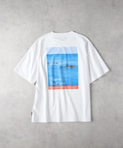 CAMP7(キャンプ7)【メンズ】バックフォトプリントTシャツ
