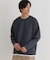 BACK NUMBER(バックナンバー)【メンズ】杢ダンボールフェイクレイヤードトップス