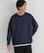 BACK NUMBER(バックナンバー)【メンズ】杢ダンボールフェイクレイヤードトップス